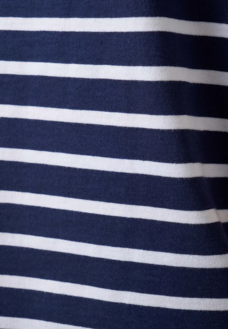 Gestreiftes T-Shirt aus Bio-Baumwolle