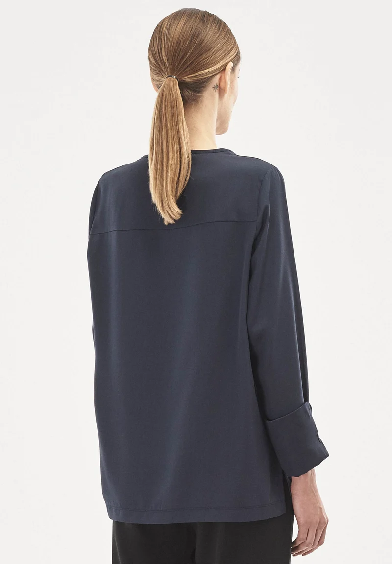 Langarm Bluse aus TENCEL™ Lyocell