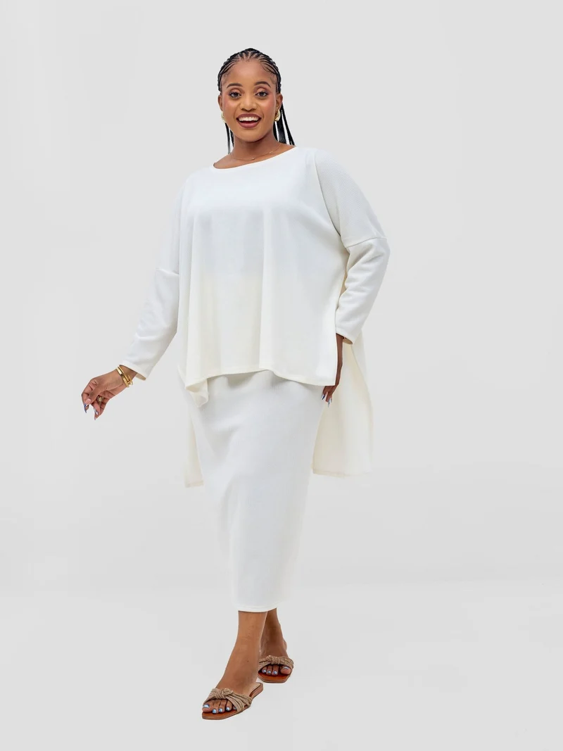 Vivo Safa Skirt - Off White