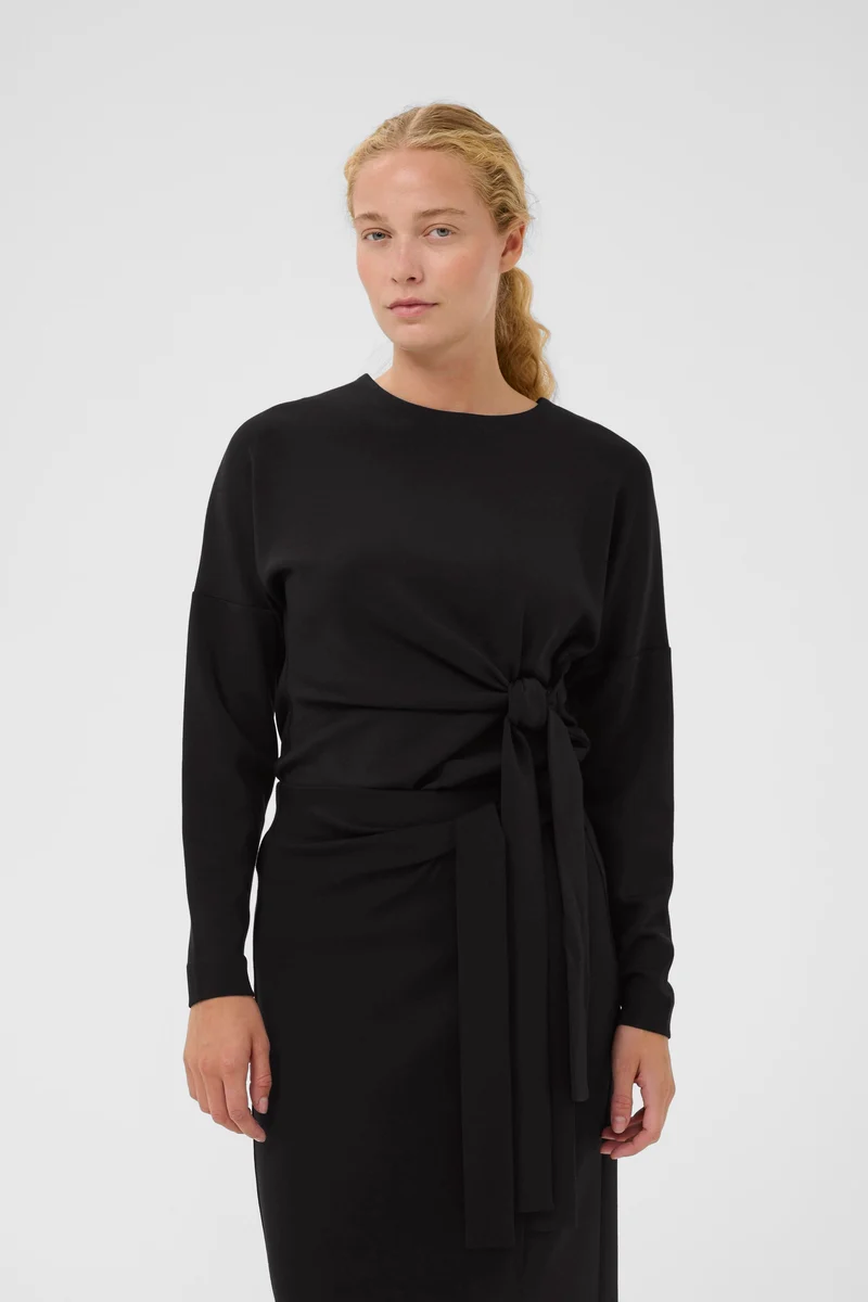 Haut drapé à noeud Tricent