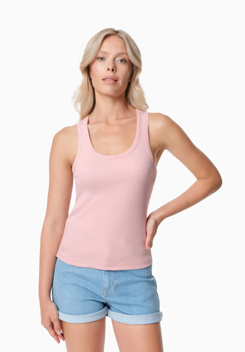 SOFFIA | Rib Top aus Bio-Baumwolle