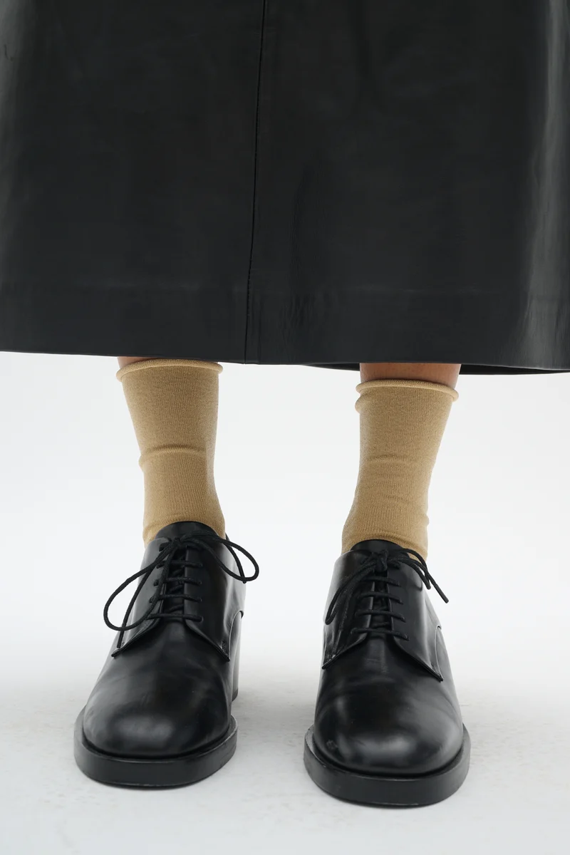 Chaussettes courtes scintillantes Cozy