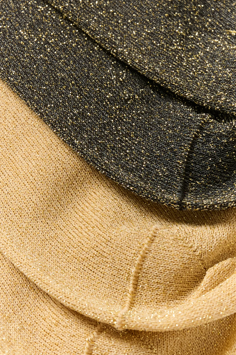 Chaussettes courtes scintillantes Cozy