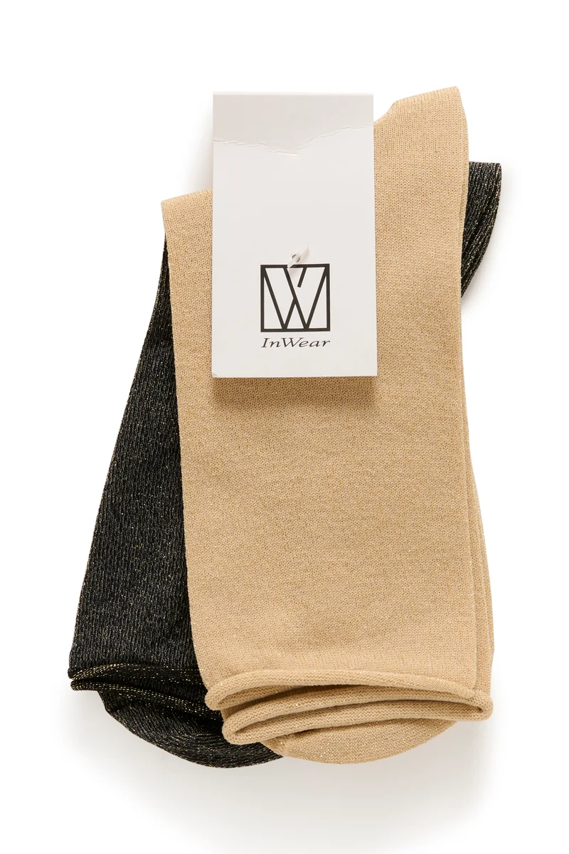 Chaussettes courtes scintillantes Cozy