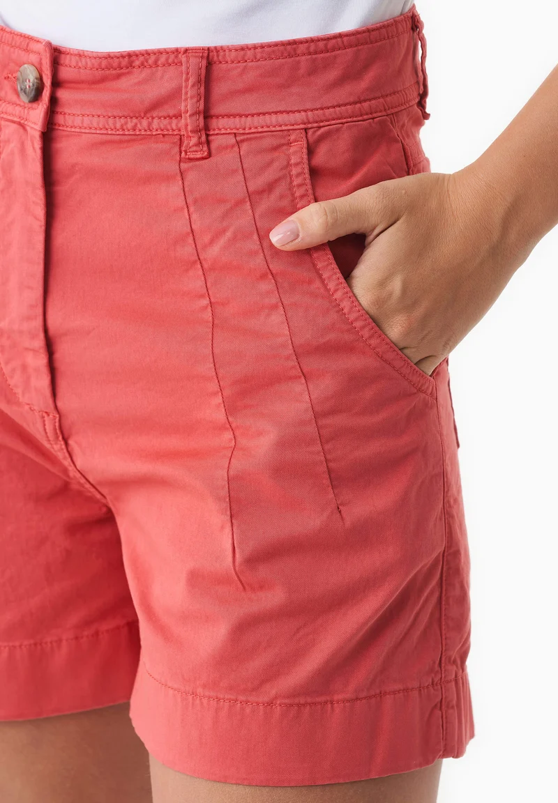 Regular-Fit Shorts aus Bio-Baumwolle