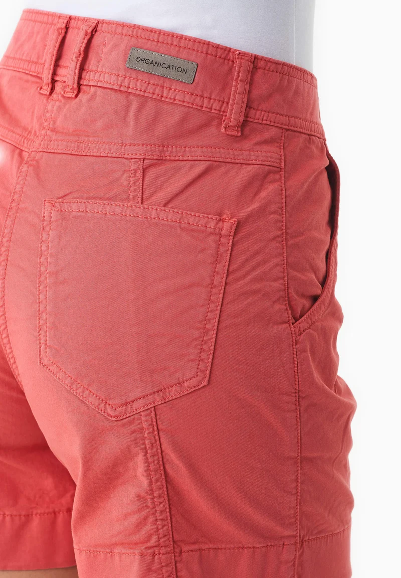 Regular-Fit Shorts aus Bio-Baumwolle