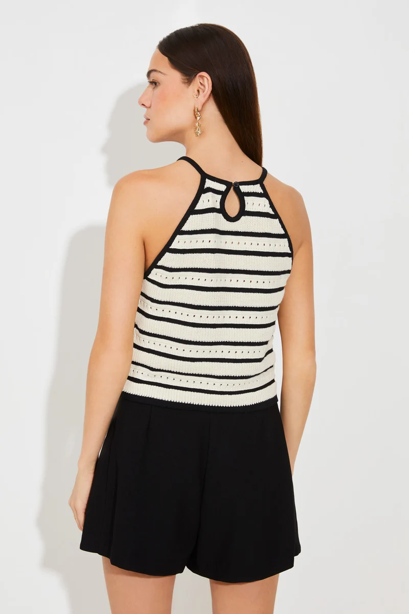 Jupe-short courte avec pierres Bahia