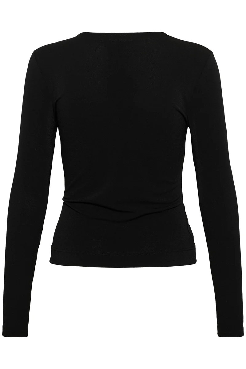 T-shirt ajusté avec nœud à manches longues Galdria