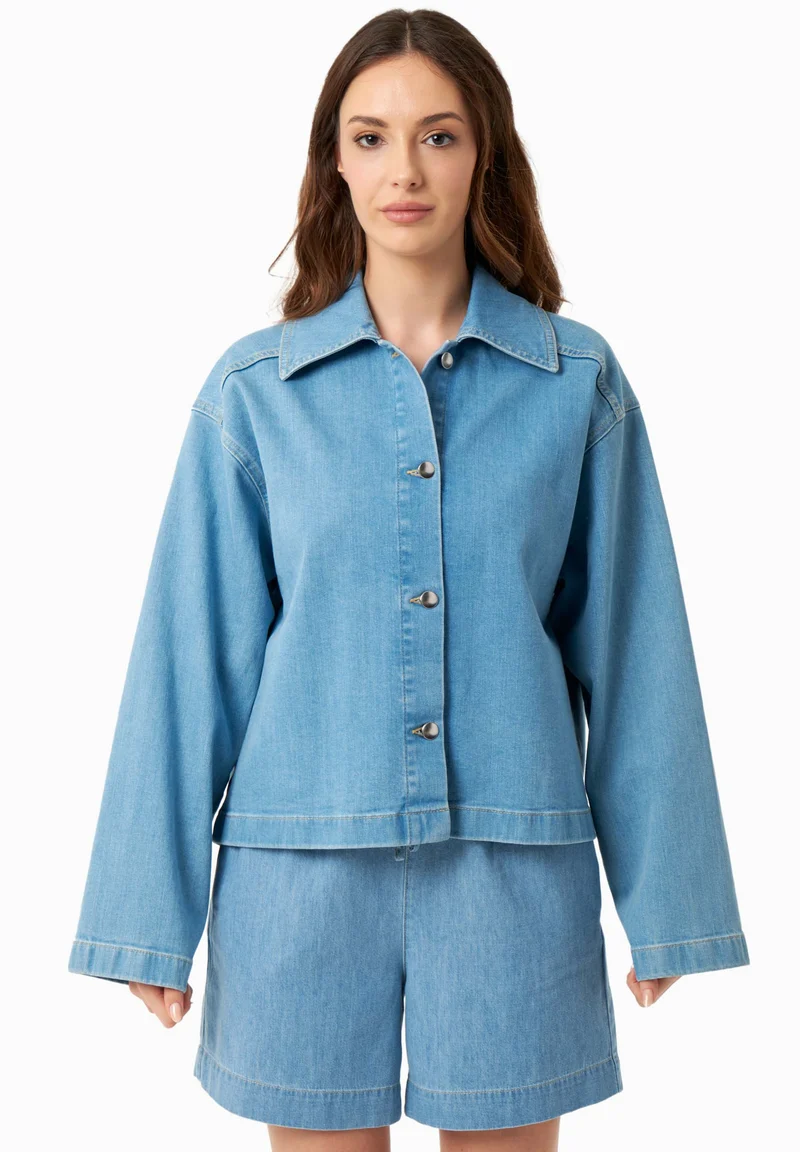Jeansjacke aus Bio-Baumwolle