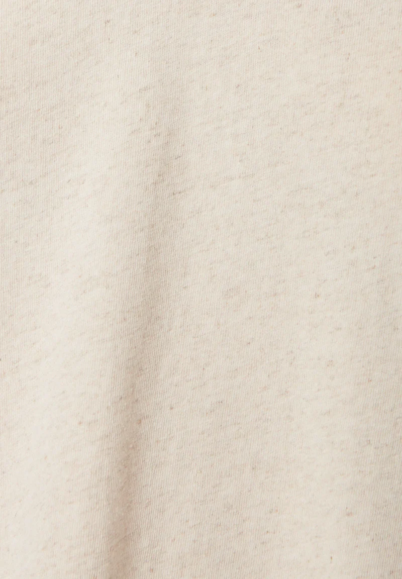 T-Shirt aus Bio-Baumwolle und Leinen