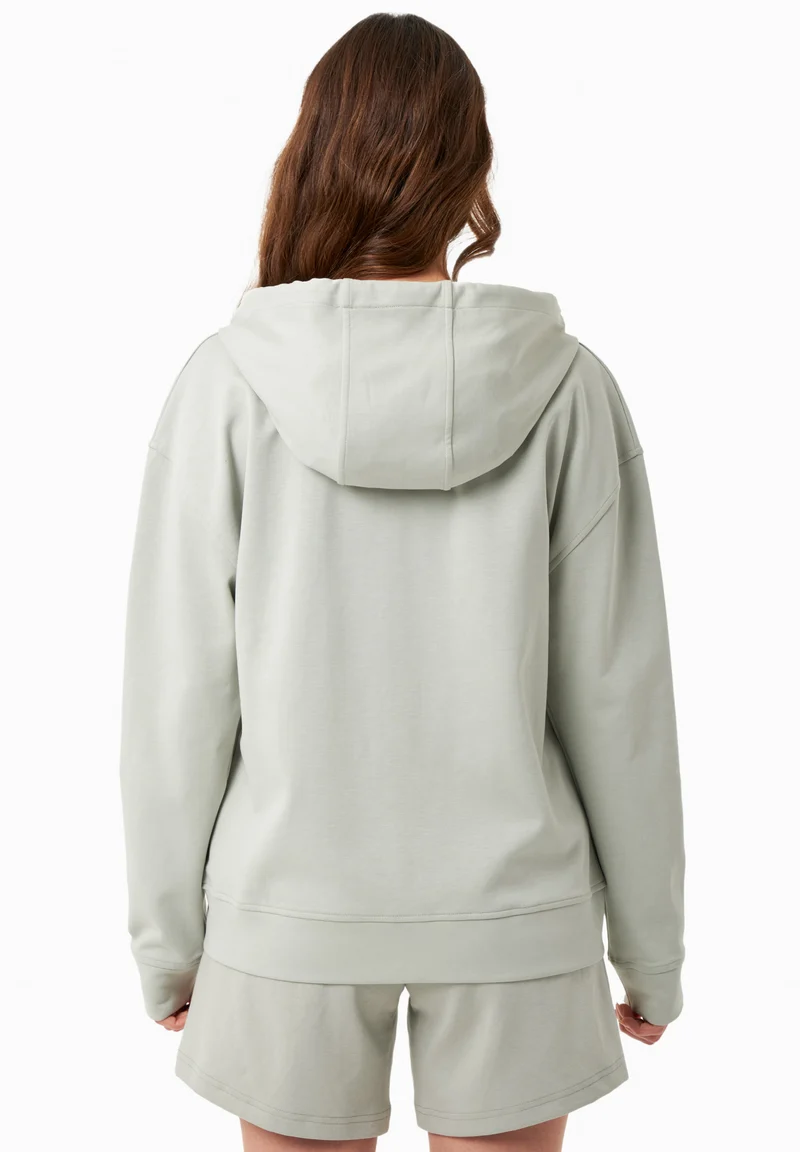 Sweatjacke aus TENCEL™ Modal und Bio-Baumwolle