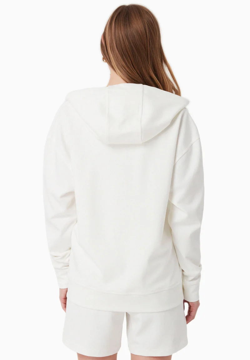Sweatjacke aus TENCEL™ Modal und Bio-Baumwolle