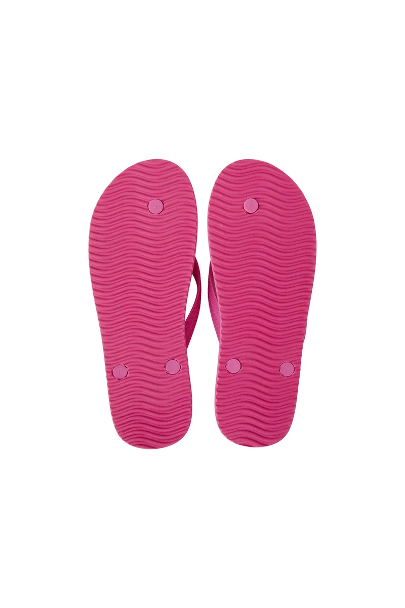 Sandales de plage avec imprimé floral