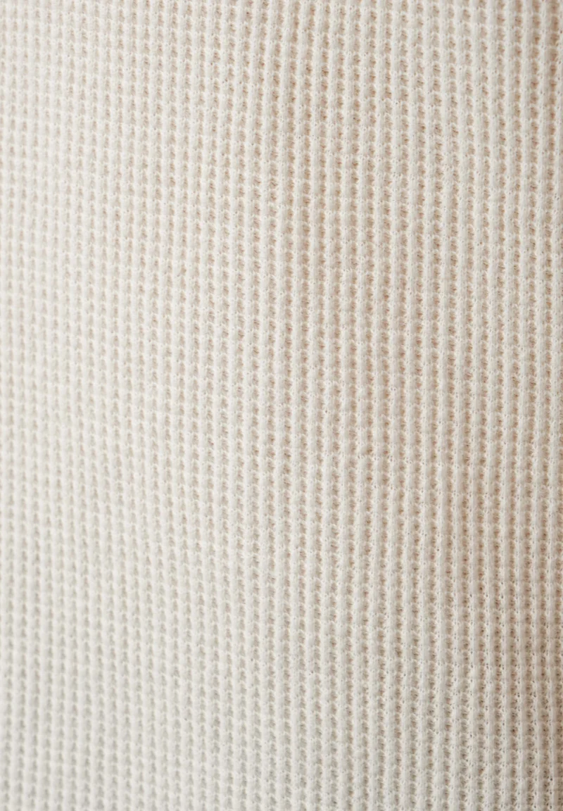 Poloshirt aus Bio-Baumwolle mit Waffelstruktur