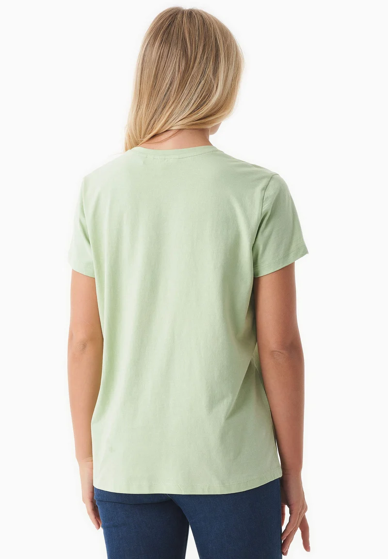 Basic T-Shirt aus Bio-Baumwolle