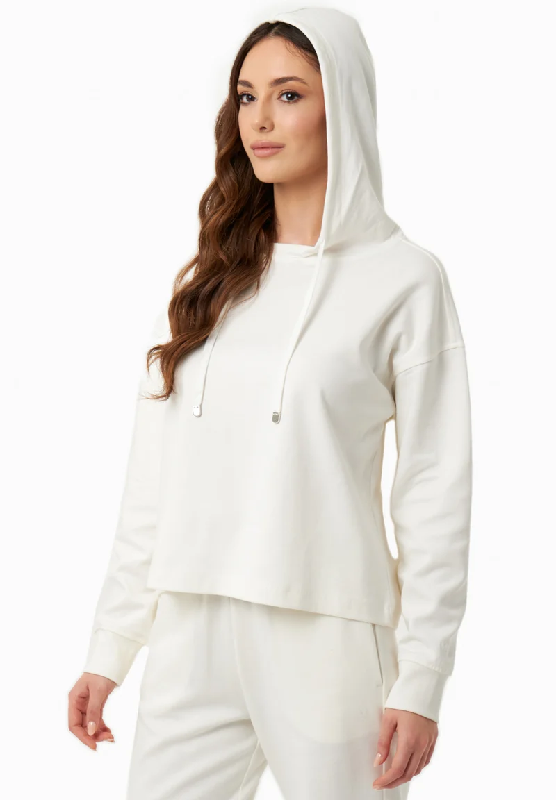 Sweathoodie aus TENCEL™ Modal und Bio-Baumwolle