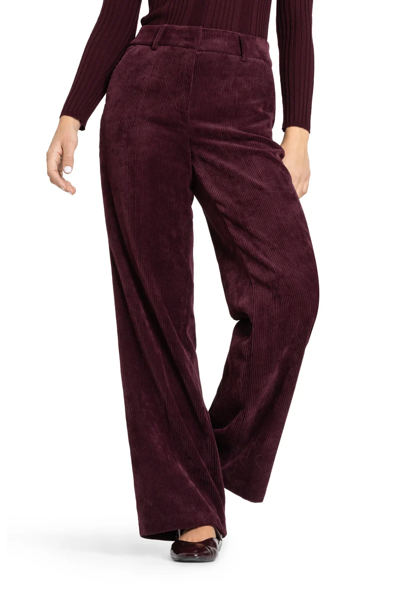 Pantalon ample en corduroy Amelie