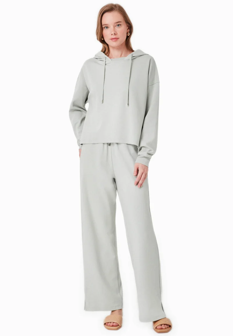 Sweathoodie aus TENCEL™ Modal und Bio-Baumwolle