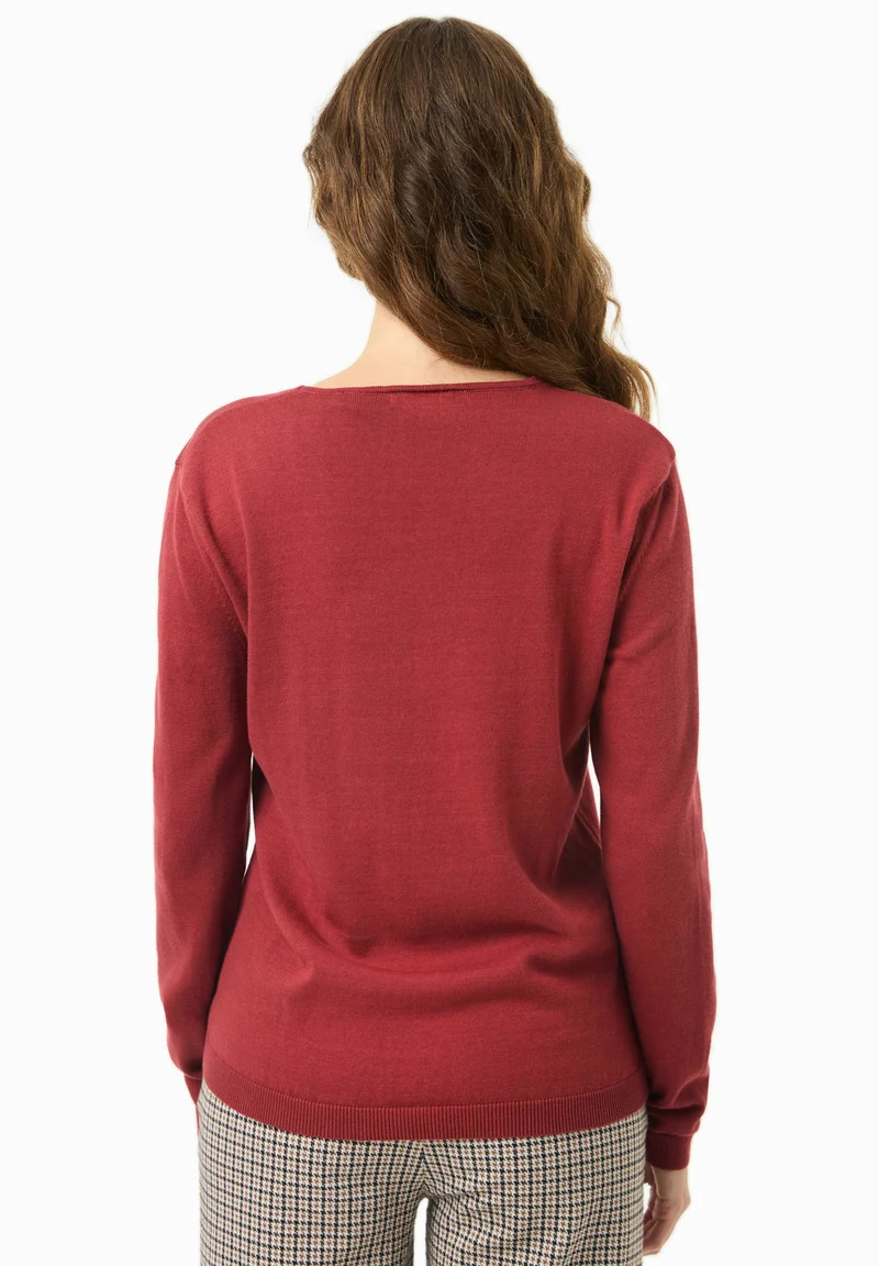 Strickpullover aus Bio-Baumwolle