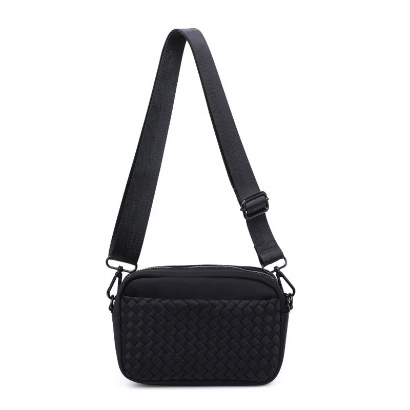 Mini sac bandoulière en néoprène tissé Inspiration