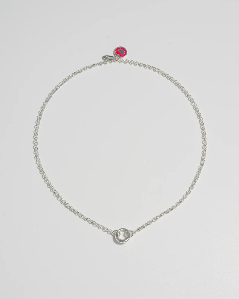 Collier Diana chaîne avec anneau