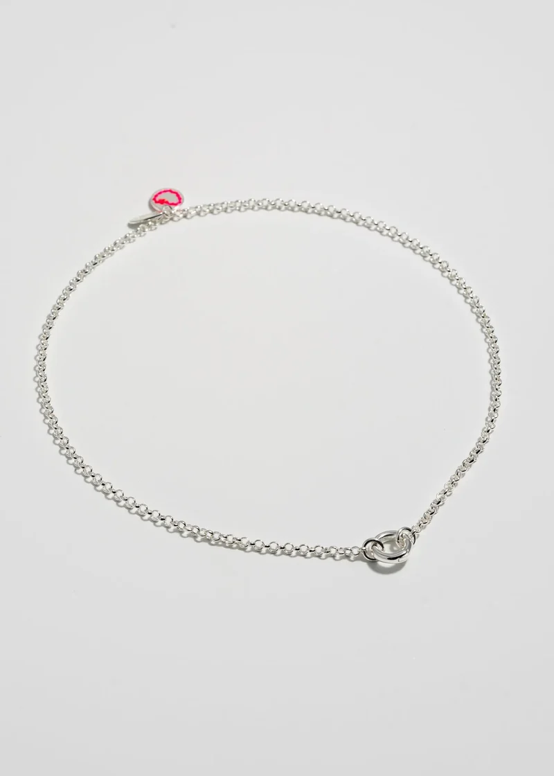 Collier Diana chaîne avec anneau