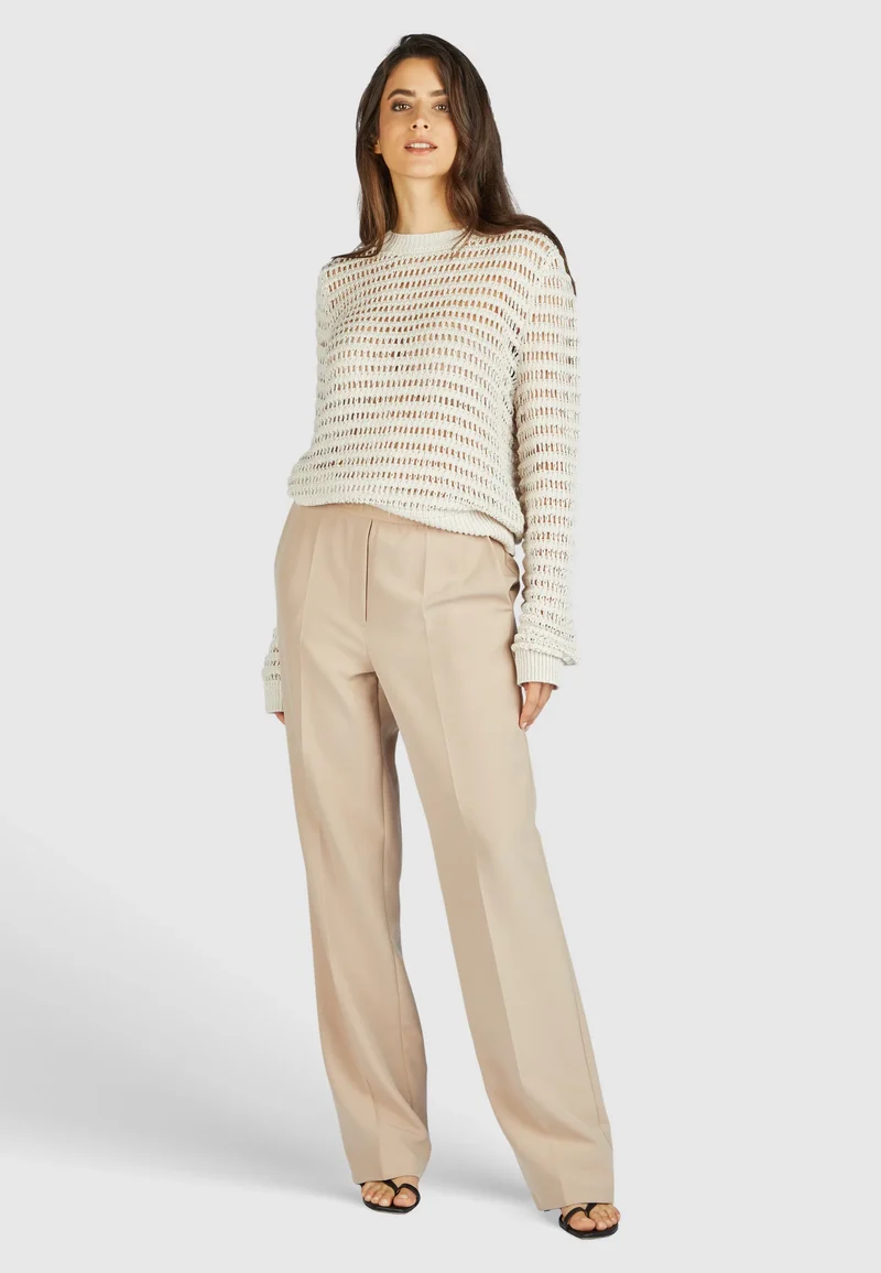 Pantalon droit avec taille élastique Cape Town