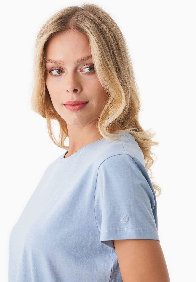 Basic T-Shirt aus Bio-Baumwolle