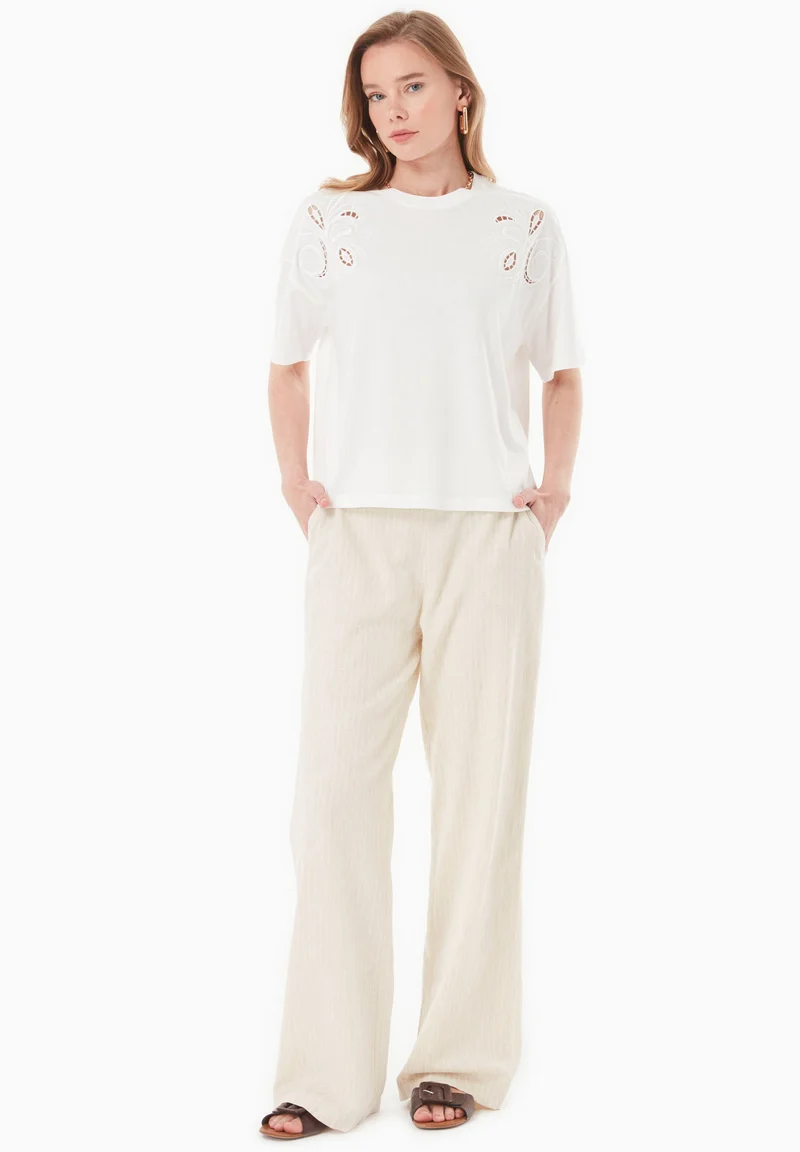 T-Shirt aus TENCEL™ Modal und Bio-Baumwolle