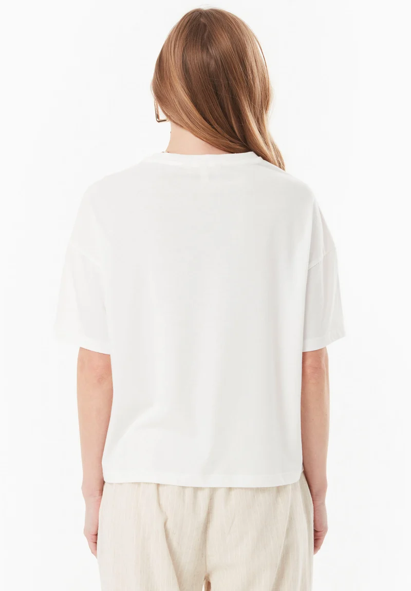 T-Shirt aus TENCEL™ Modal und Bio-Baumwolle