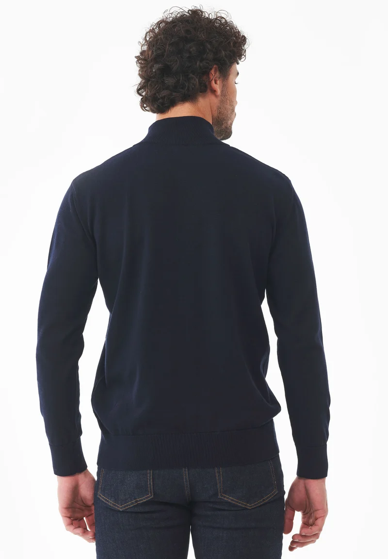 Troyer-Pullover aus Bio-Baumwolle