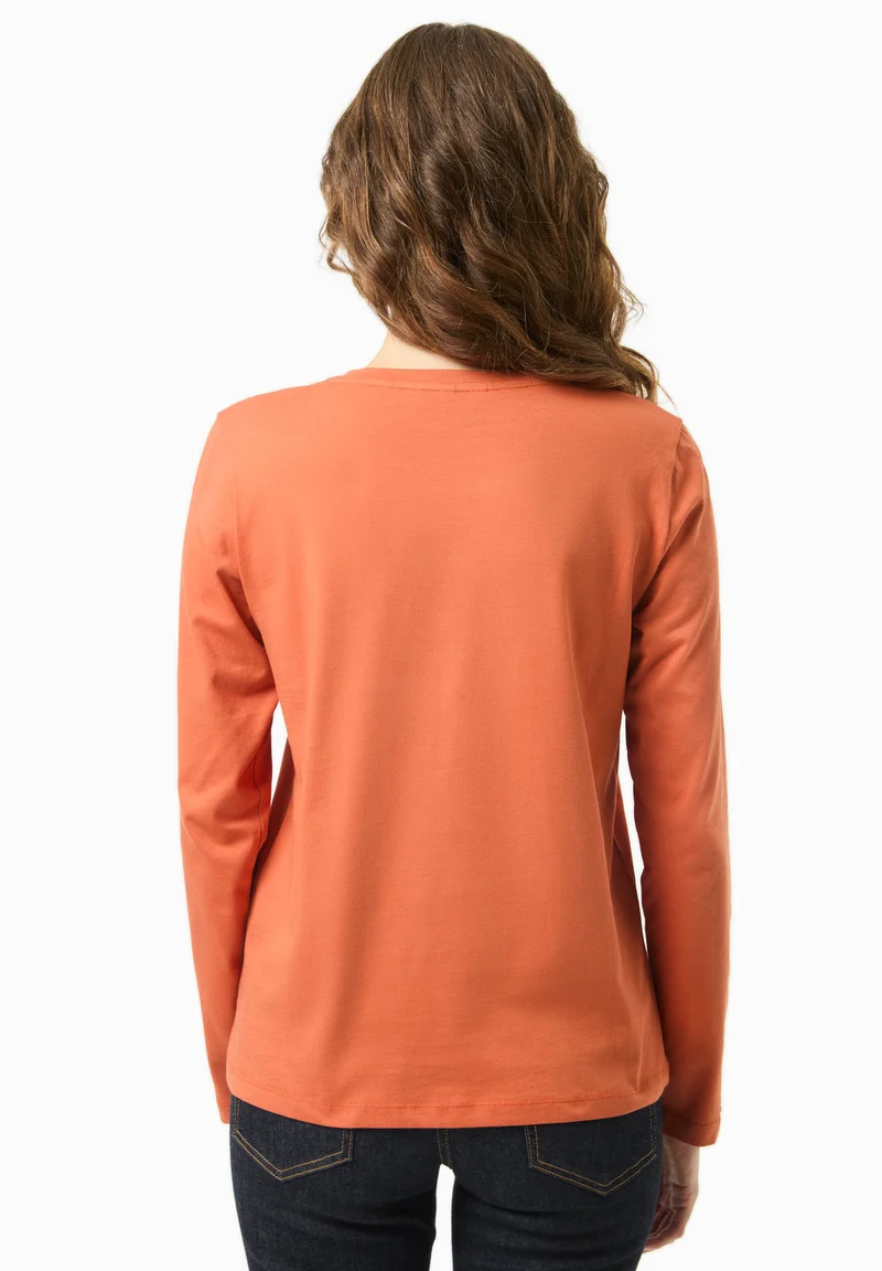 Langarmshirt aus Bio-Baumwolle