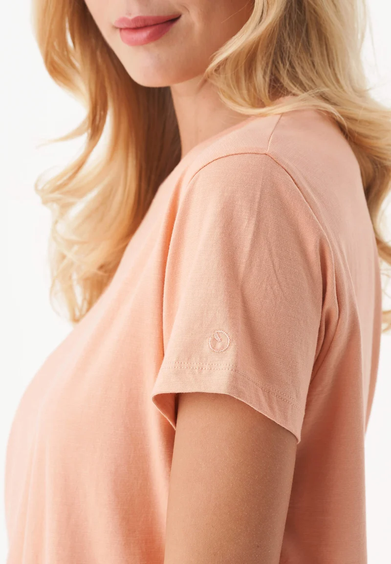 Basic T-Shirt aus Bio-Baumwolle