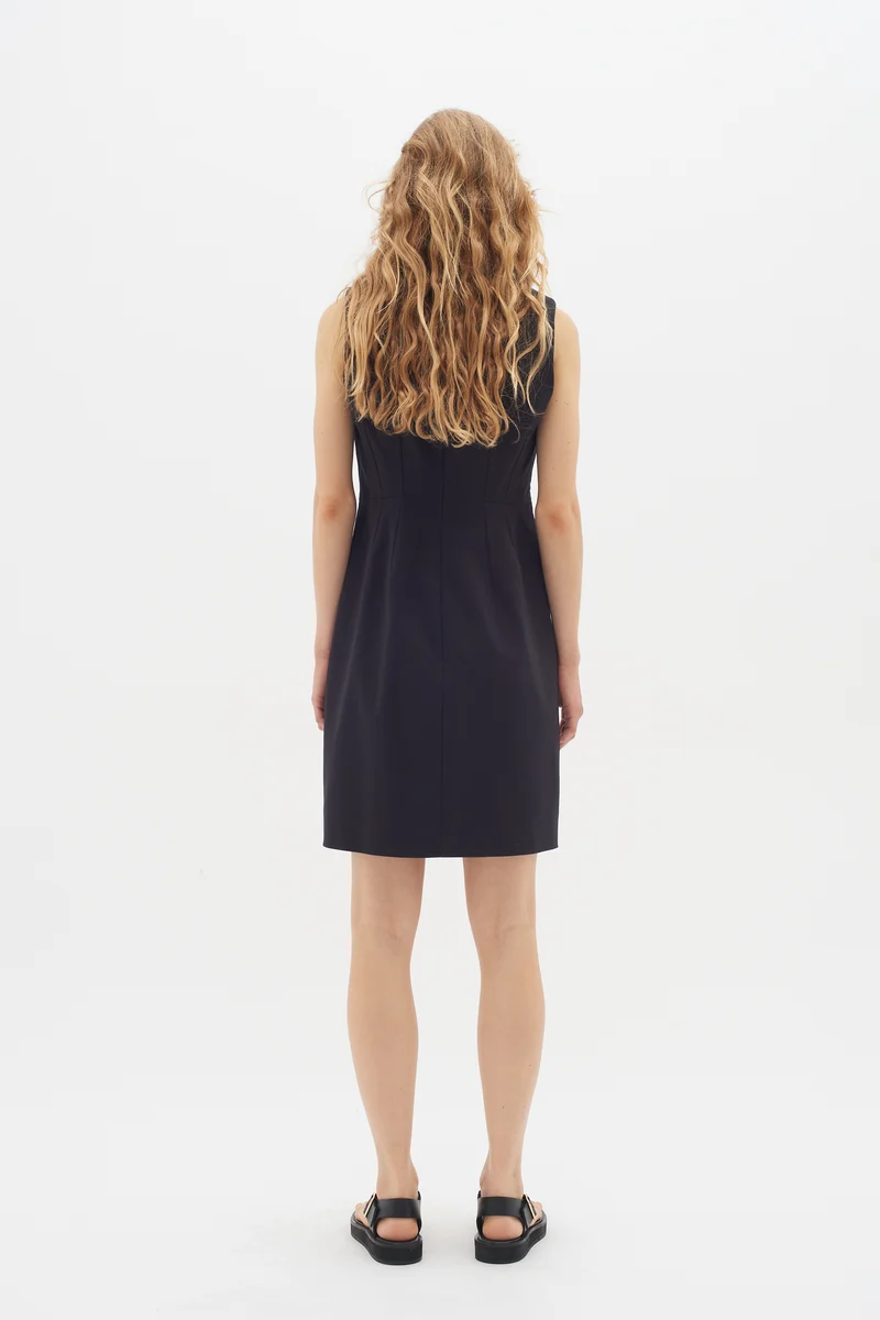 Robe courte sans manches Ziggi