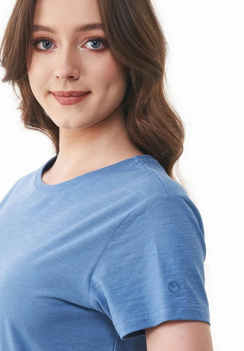 Basic T-Shirt aus Bio-Baumwolle