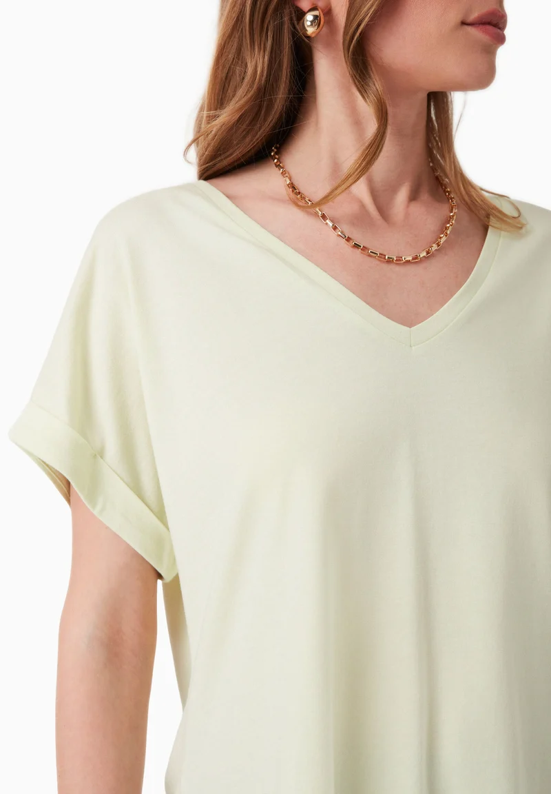 T-Shirt aus TENCEL™ Modal und Bio-Baumwolle