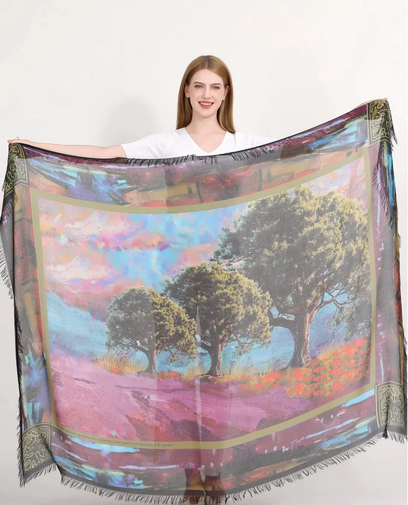 Foulard Le Chêne