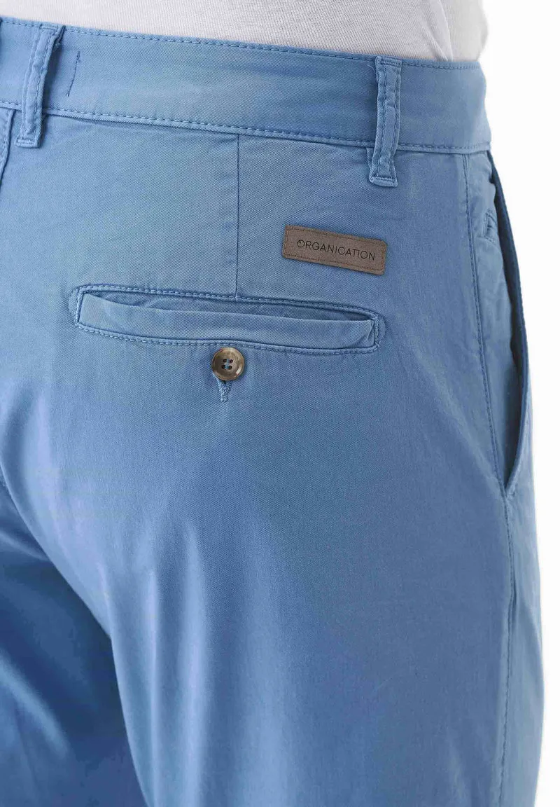 Slim-Fit Hose aus Bio-Baumwolle