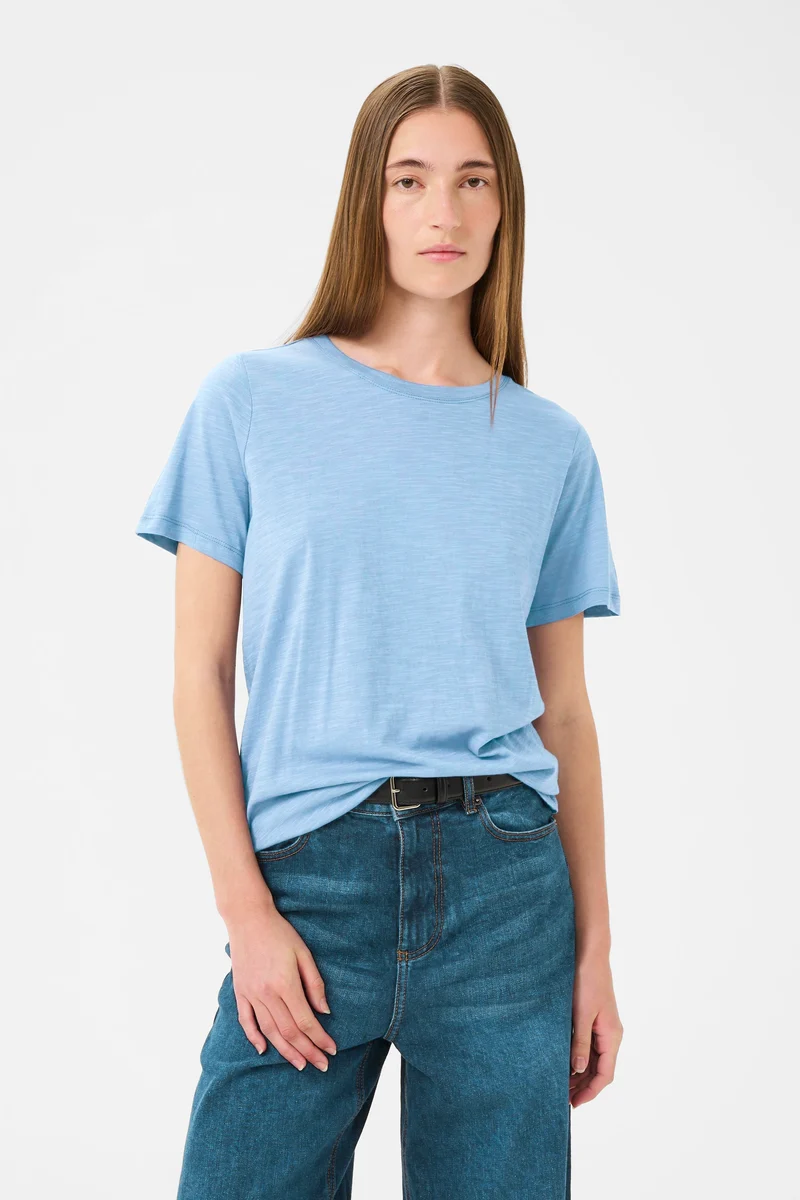 T-shirt avec col rond Alma