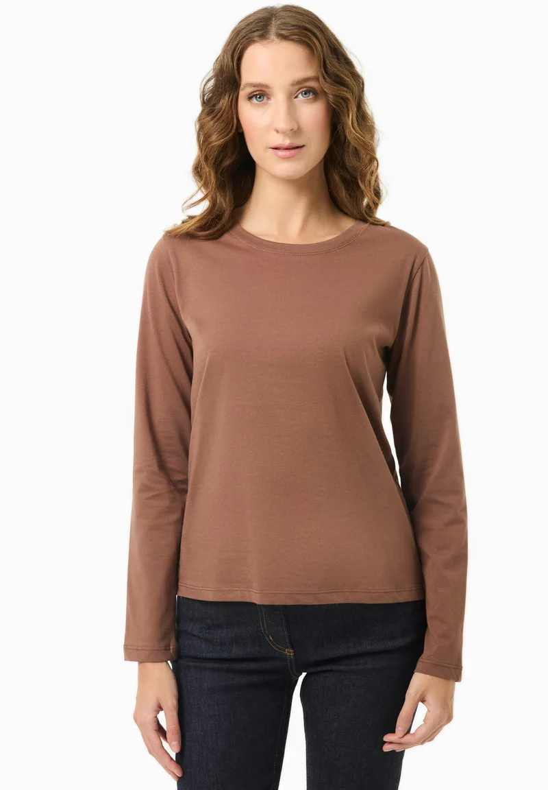 Langarmshirt aus Bio-Baumwolle