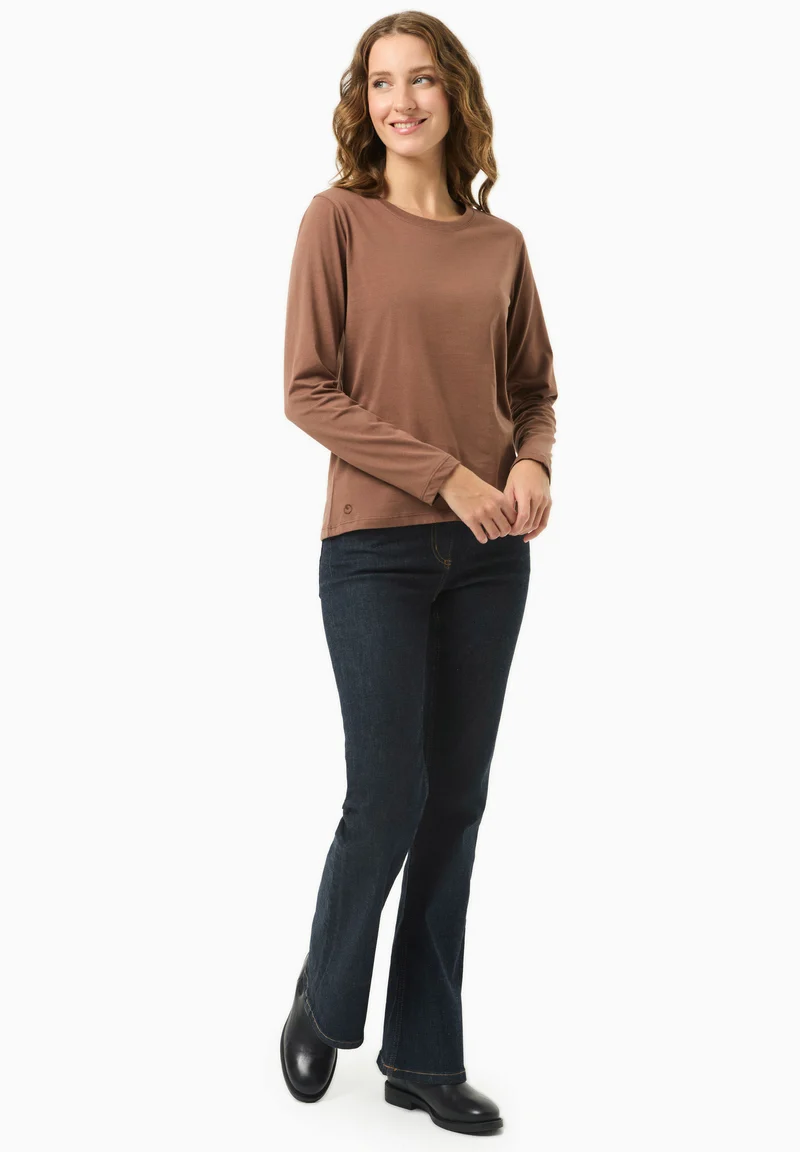 Langarmshirt aus Bio-Baumwolle