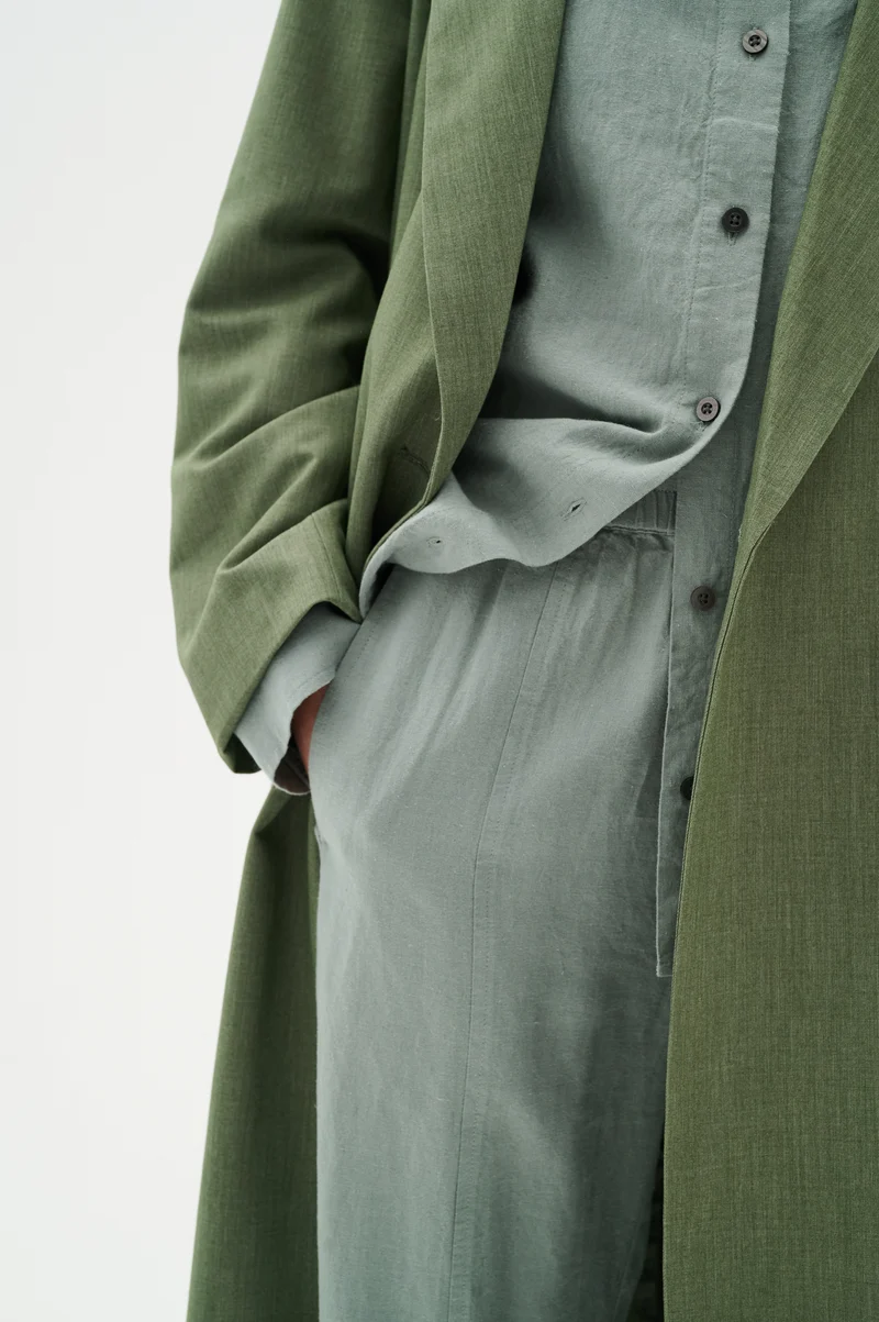 Pantalon ample en mélange de lin Sannie