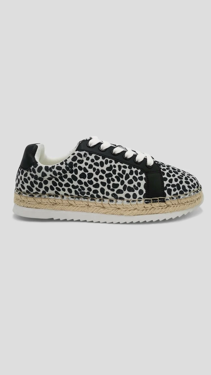 Julz Monaco Sneaker - Black / White