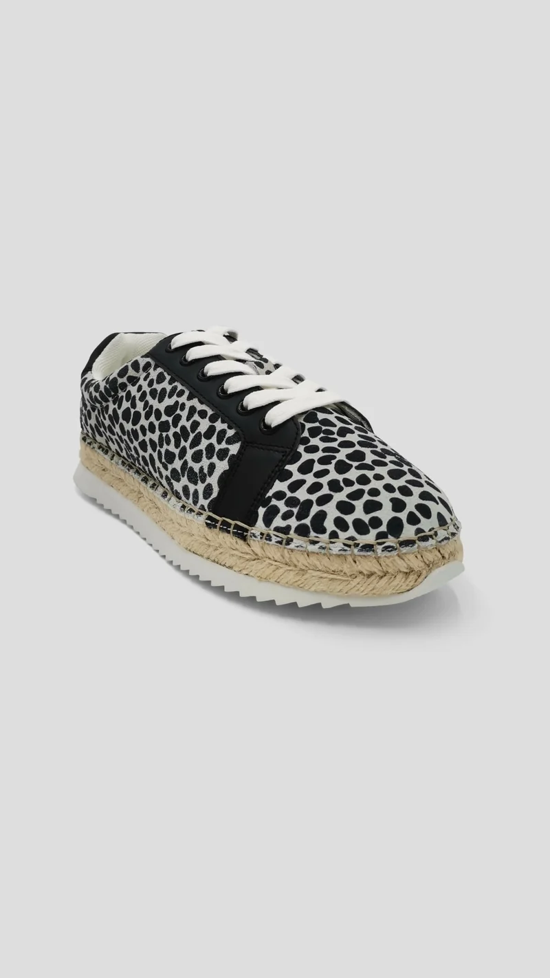 Julz Monaco Sneaker - Black / White