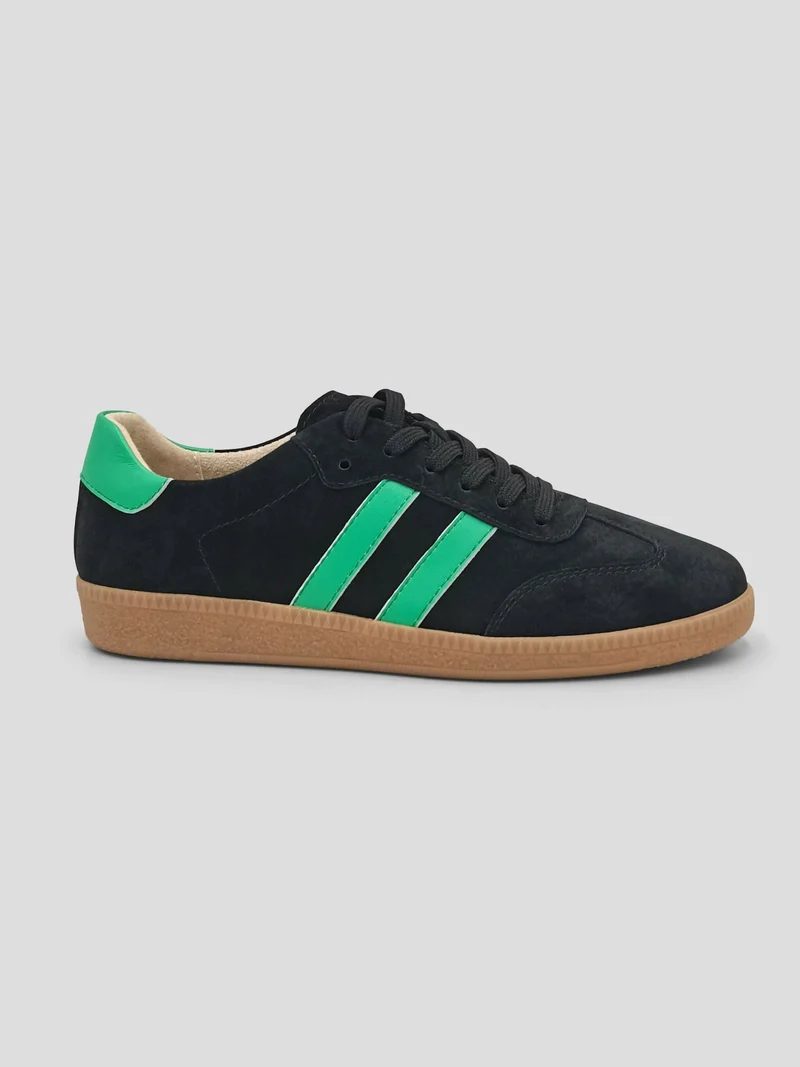 Julz Shiloh Sneakers - Black / Green
