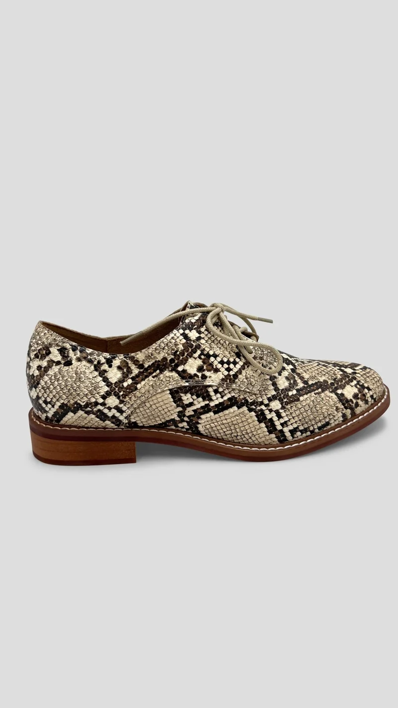 Julz Lionel Snake Heel - Snake Print