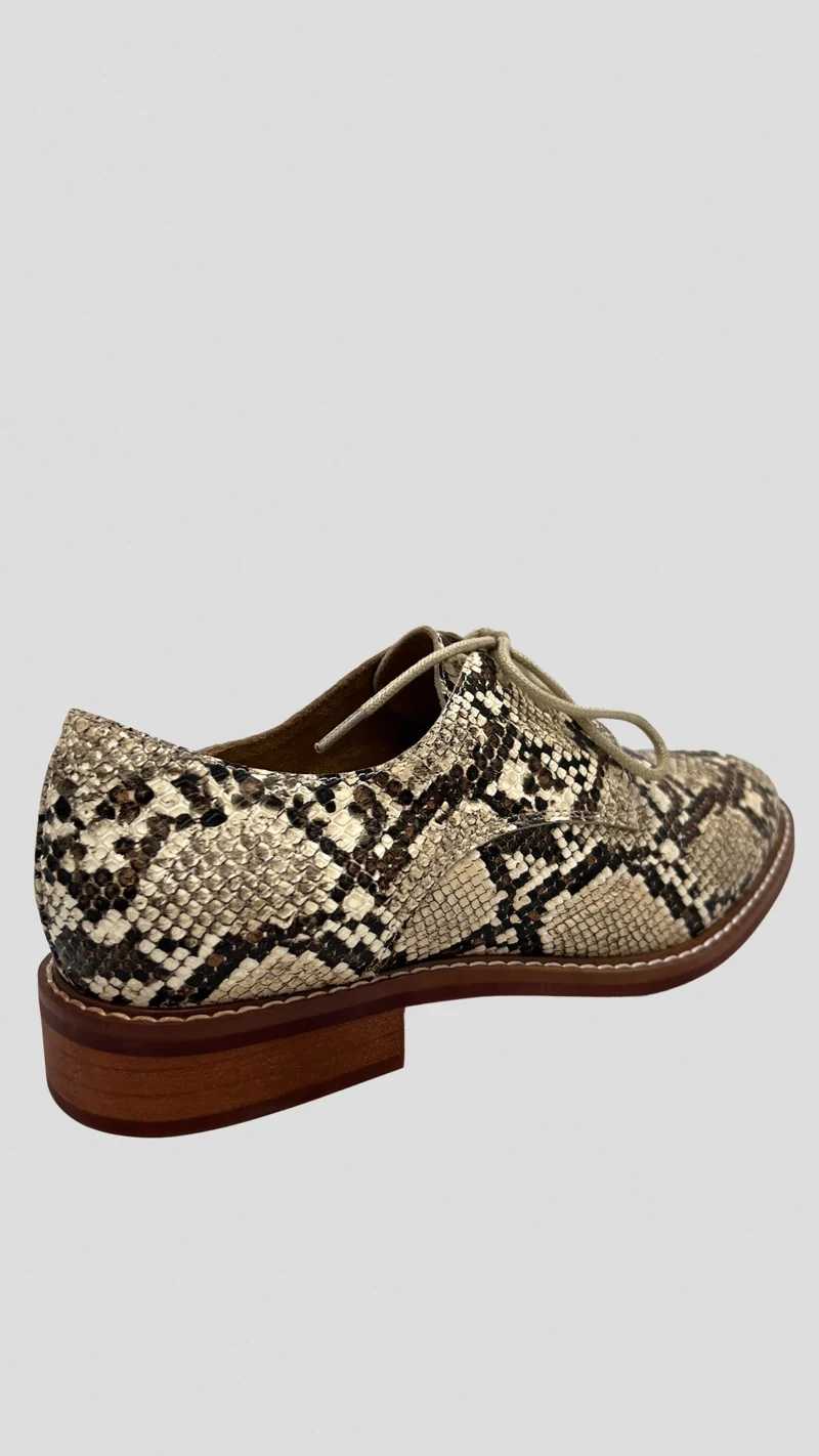 Julz Lionel Snake Heel - Snake Print