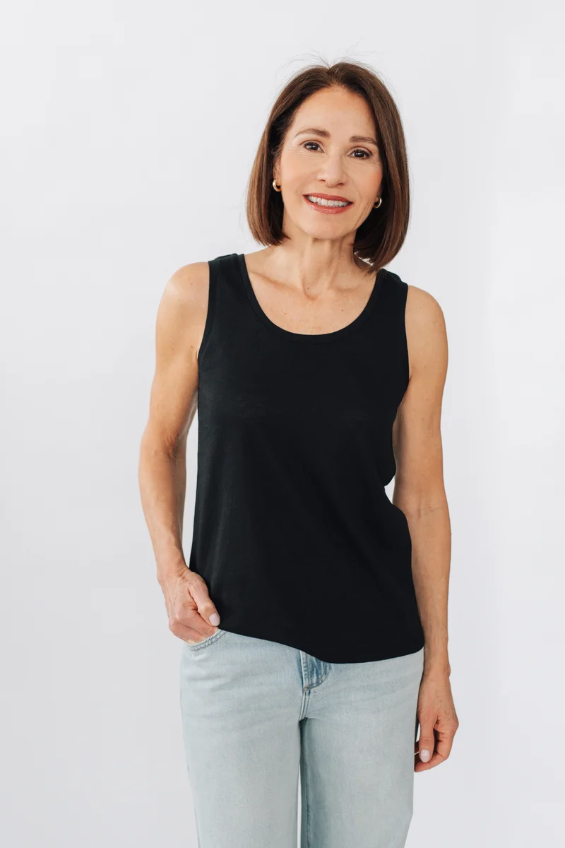 Camisole Rio effet lin - Avec Style Studio