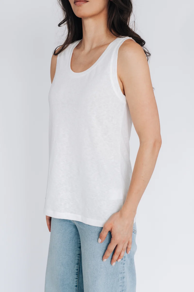 Camisole Rio effet lin - Avec Style Studio