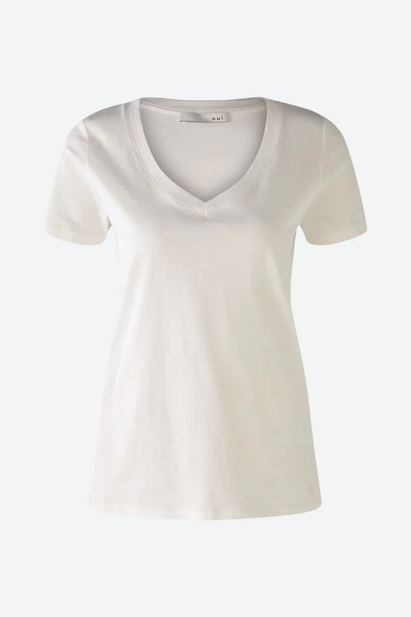 T-shirt col V - La base parfaite
